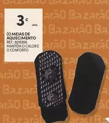 Oferta de B! - Meias De Aquecimento por 3€ em Continente