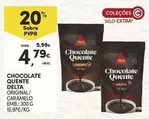 Oferta de Delta - Chocolate Quente por 4,79€ em Continente