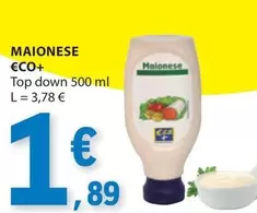 Oferta de €CO+ - Maionese por 1,89€ em E.Leclerc