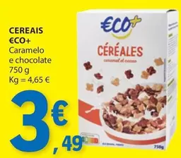 Oferta de €CO+ - Cereais por 3,49€ em E.Leclerc