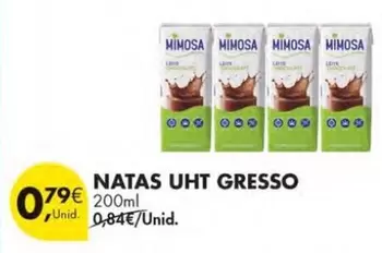 Oferta de Gresso - Nata Uht por 0,79€ em Pingo Doce