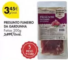 Oferta de Presunto Fumeiro por 3,45€ em Pingo Doce