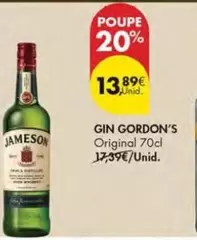 Oferta de Gordon's - Gin por 13,89€ em Pingo Doce