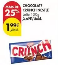 Oferta de Crunch - Chocolate por 1,99€ em Pingo Doce