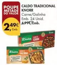 Oferta de Knorr - Caldo Tradicional por 2,49€ em Pingo Doce