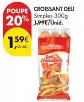 Oferta de Dell - Croissant por 1,59€ em Pingo Doce