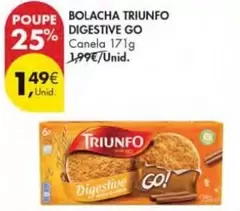 Oferta de Triunfo - Bolacha por 1,49€ em Pingo Doce