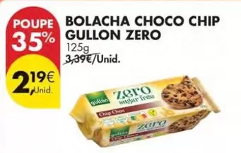 Oferta de Gullon - Bolacha Choco Chip por 2,19€ em Pingo Doce