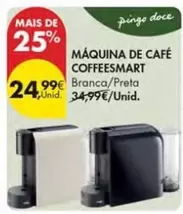 Oferta de Pingo doce - Máquina De Café Coffeesmart por 24,99€ em Pingo Doce