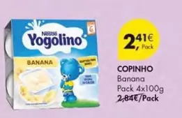 Oferta de Yogolino - Banana por 2,41€ em Pingo Doce