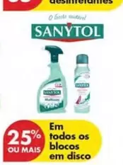 Oferta de Sanytol - Em Todos Os Blocos Em Discoem Pingo Doce