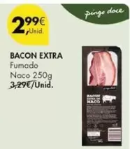 Oferta de Bacon Extra por 2,99€ em Pingo Doce