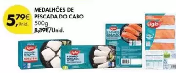 Oferta de Iglo - Medalhões De Pescada Do Cabo por 5,79€ em Pingo Doce