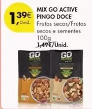 Oferta de Pingo doce - Mix Go Active por 1,39€ em Pingo Doce