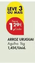 Oferta de Arroz por 1,29€ em Pingo Doce