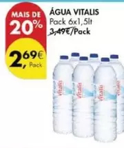 Oferta de Vitalis - Água por 2,69€ em Pingo Doce