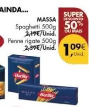 Oferta de Barilla - Massa por 1,09€ em Pingo Doce