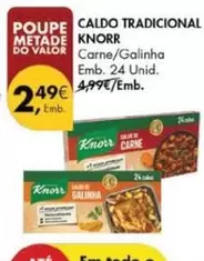 Oferta de Knorr - Caldo Tradicional por 2,49€ em Pingo Doce