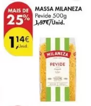 Oferta de Milaneza - Massa por 1,14€ em Pingo Doce