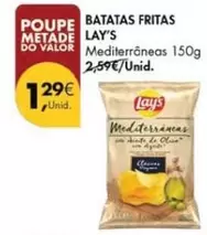 Oferta de Lay's - Batatas Fritas por 1,29€ em Pingo Doce