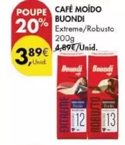 Oferta de Buondi - Café Moido por 3,89€ em Pingo Doce