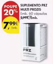 Oferta de Prozis - Suplemento Prz Multi Prozis por 7,99€ em Pingo Doce