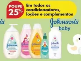 Oferta de Johnson's Baby - Em Todos Os Condicionadores, Loções E Complementosem Pingo Doce