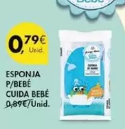 Oferta de Esponja P/bebe Cuida Bebe por 0,79€ em Pingo Doce