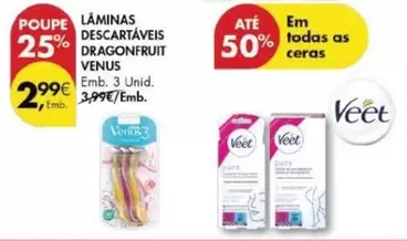 Oferta de As - Láminas Descartaveis Dragonfruit por 2,99€ em Pingo Doce