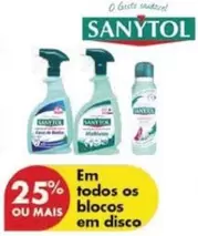 Oferta de Sanytol - Em Todos Os Blocos Em Discoem Pingo Doce