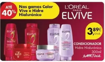 Oferta de L'Oréal - Condicionador Hidratante por 3,89€ em Pingo Doce