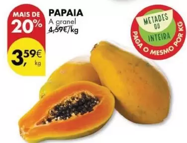 Oferta de A+ - Papaia por 3,59€ em Pingo Doce