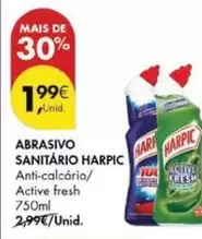 Oferta de Harpic - Abrasivo Sanitário por 1,99€ em Pingo Doce