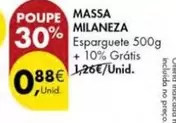 Oferta de Milaneza - Massa por 0,88€ em Pingo Doce