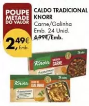 Oferta de Knorr - Caldo Tradicional por 2,49€ em Pingo Doce