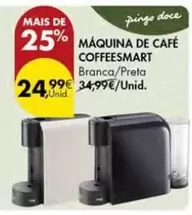 Oferta de Pingo doce - Máquina De Café Coffeesmart por 24,99€ em Pingo Doce