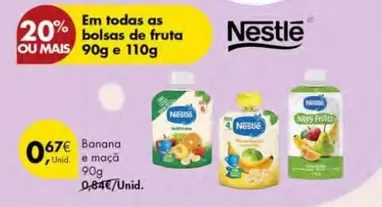 Oferta de As - Banana E Maçã por 0,67€ em Pingo Doce