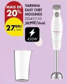 Oferta de Moulinex - Varinha Easy Chef por 27,99€ em Pingo Doce