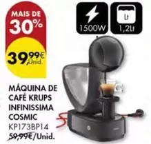 Oferta de Krups - Maquina De Café Infinissima Cosmic por 39,99€ em Pingo Doce