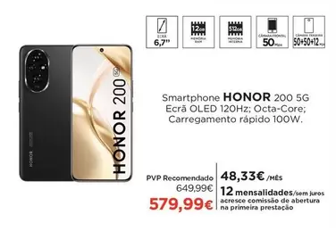 Oferta de Smartphone Ecra Oled por 579,99€ em El Corte Inglés