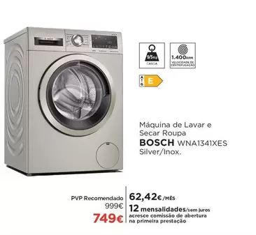 Oferta de Maquina De Lavar E Secar Roupa WNA1341XES por 749€ em El Corte Inglés