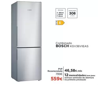 Oferta de Combinado Kgv36vieas por 46,58€ em El Corte Inglés