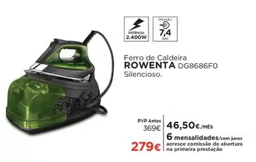 Oferta de Rowenta - Ferro De Caldeira por 279€ em El Corte Inglés