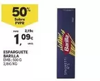 Oferta de Barilla - Esparguete por 1,09€ em Continente Bom dia