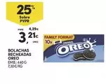 Oferta de Oreo - Bolachas Recheadas por 3,21€ em Continente Bom dia