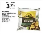 Oferta de McCain - Batatas Mediterraneas por 3,21€ em Continente Bom dia