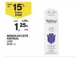 Oferta de Matinal - Bebida De Leite por 1,25€ em Continente Bom dia