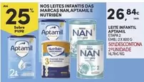 Oferta de Aptamil - Leite Infantil por 26,84€ em Continente Bom dia