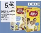 Oferta de Cerelac - Farinha Láctea por 5,49€ em Continente Bom dia