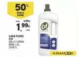 Oferta de A+ - Lava Tudo Gel C/ Lixovia Emb.13l por 1,99€ em Continente Bom dia